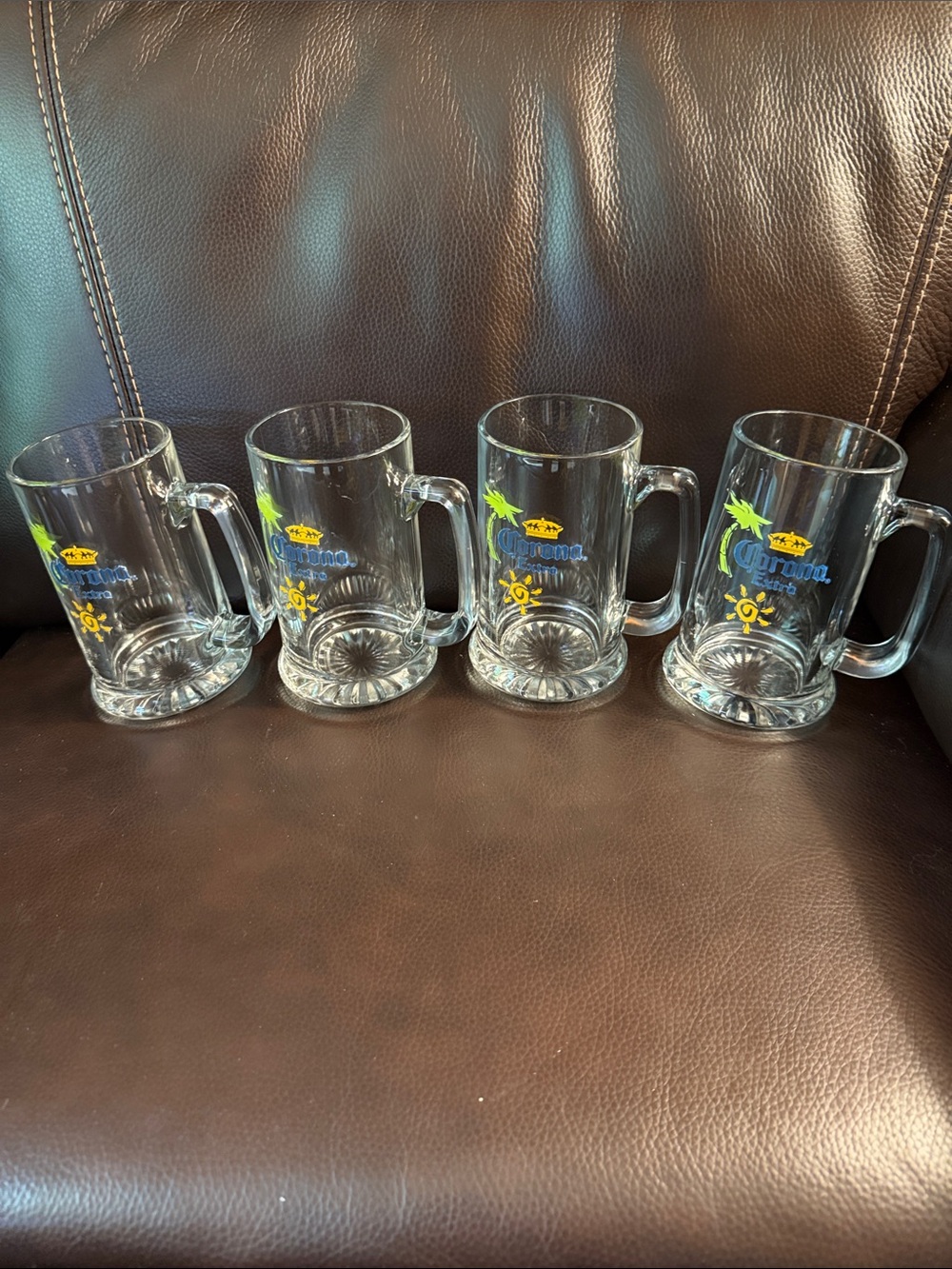 4 corona mugs never used.
